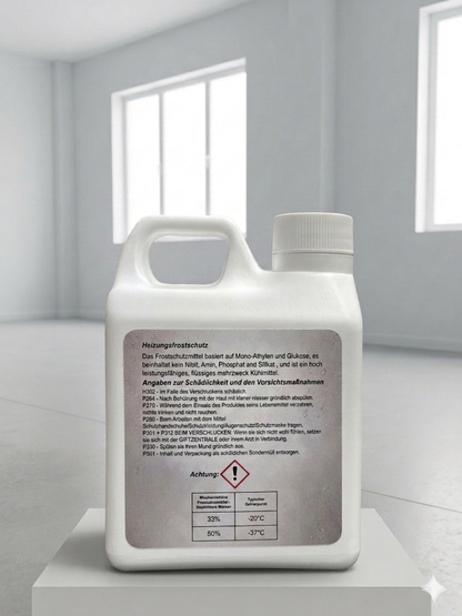 Thermoflüssigkeit für Elektro Badheizkörper – Produktfoto, Helia Bad